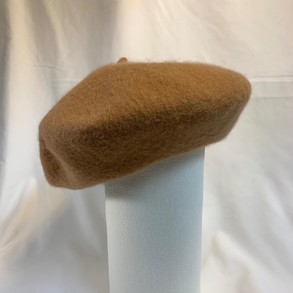 Women Wool Camel Colored Hat - Picture 1 of 5